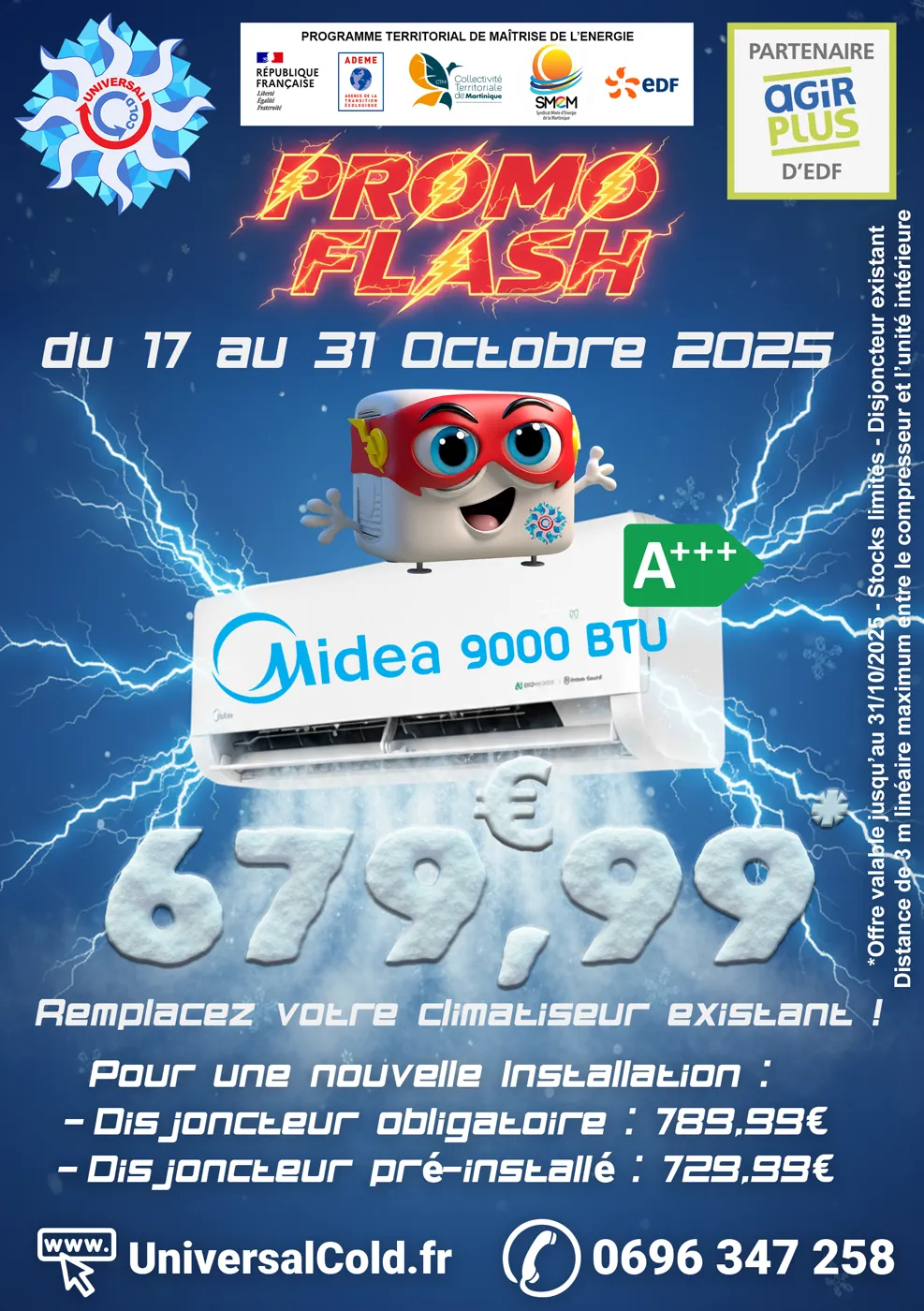 Flyer Universal Cold — Promo Flash Midea